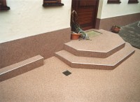 Nové schody – kamenný koberec